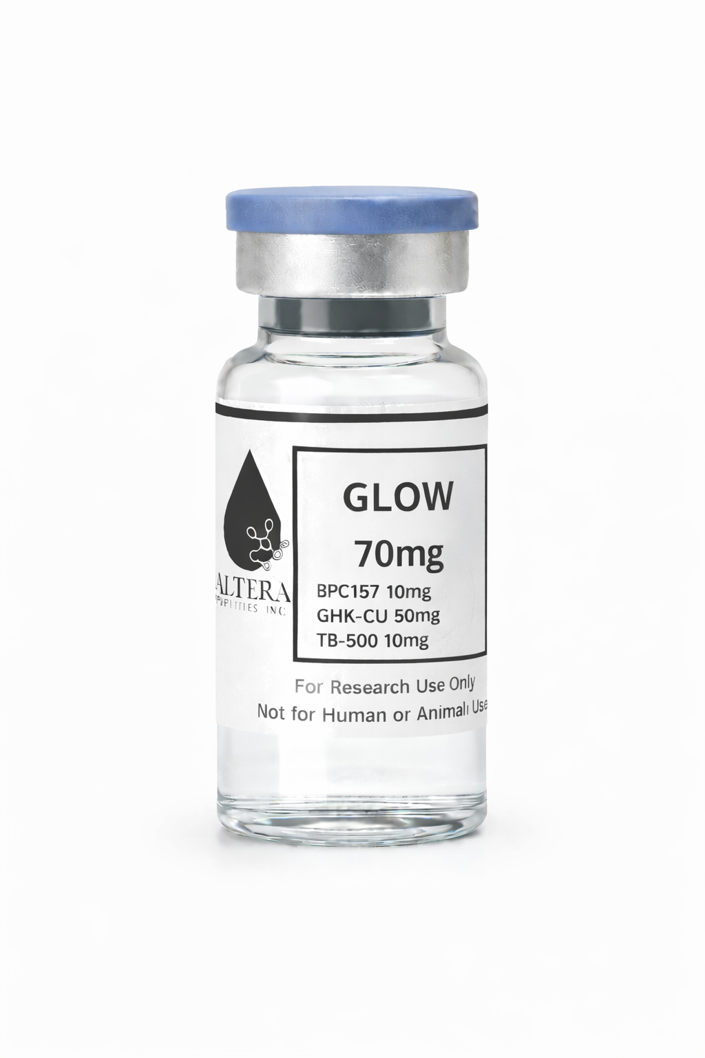 Research Quality Glow 70mg vial Canada