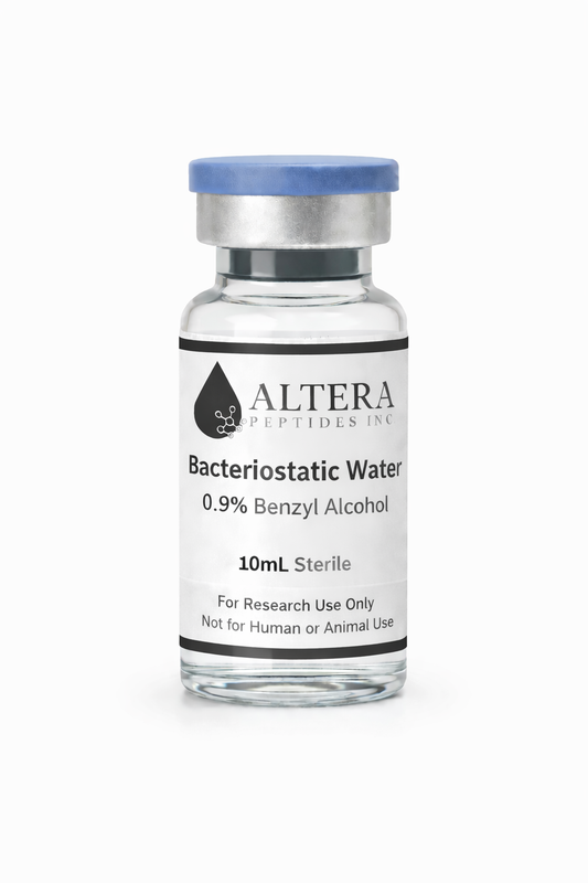 bacteriostatic water research vial
sterile bacteriostatic water laboratory use
bacteriostatic water vial research only